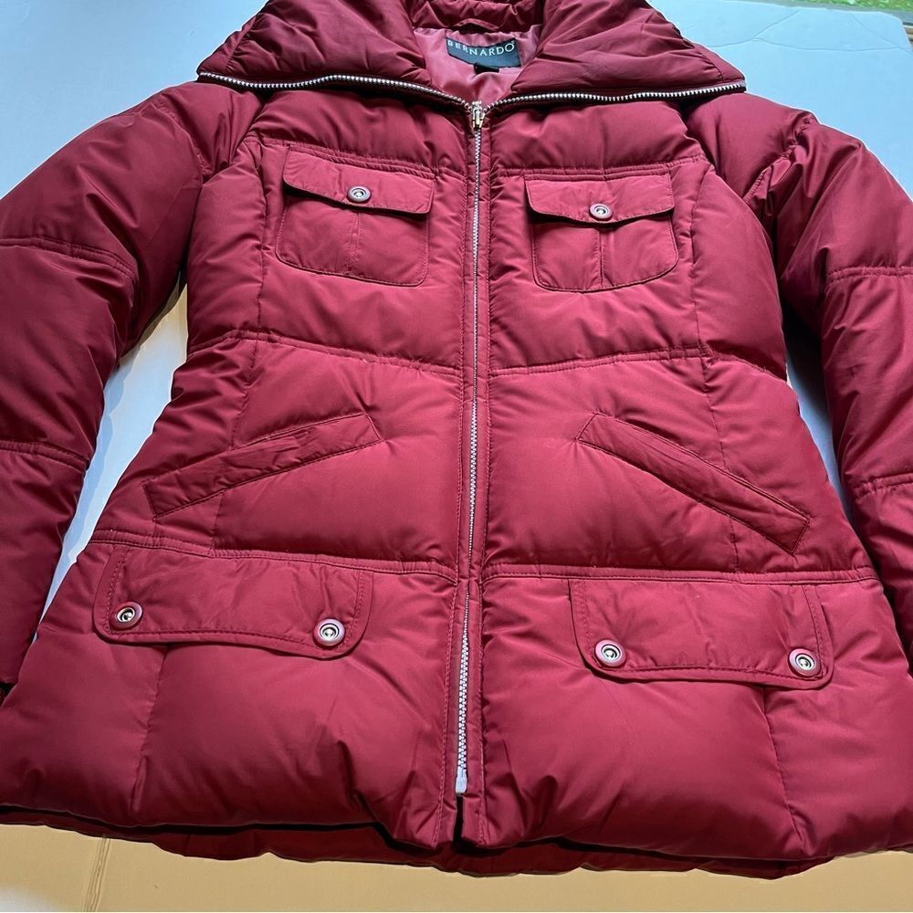 Bernardo Puffer Jacket Red XS - Picture 11 of 12
